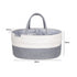 Cotton Rope Diaper Caddy Storage Basket